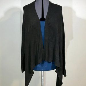 Simply Vera Black Open Cardigan